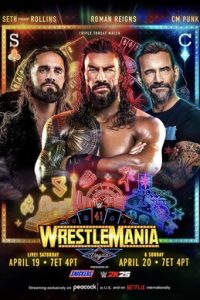 WWE WrestleMania 41: Saturday